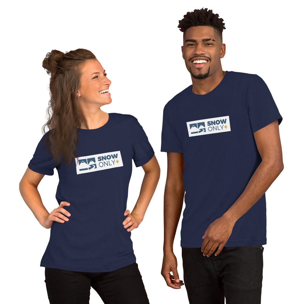 SnowOnly + Unisex t-shirt
